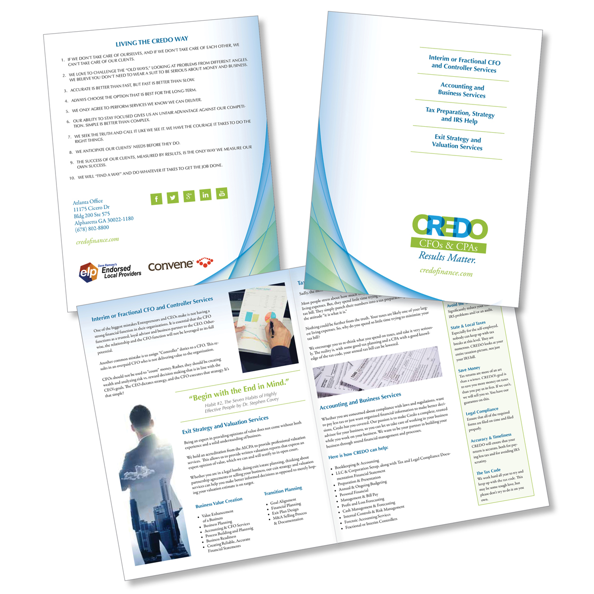 Financial Services BiFold Brochure