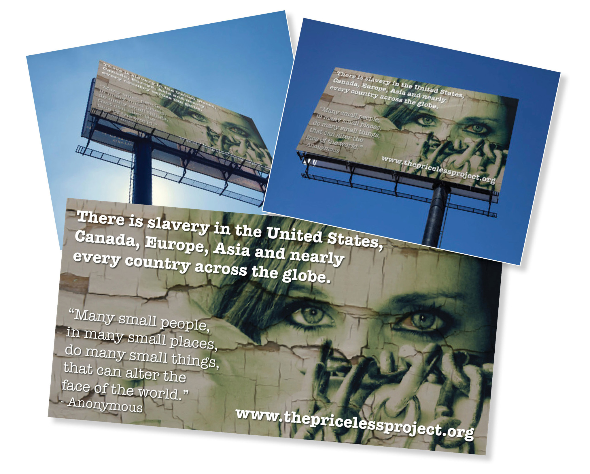 Priceless Project Human Trafficking Billboard