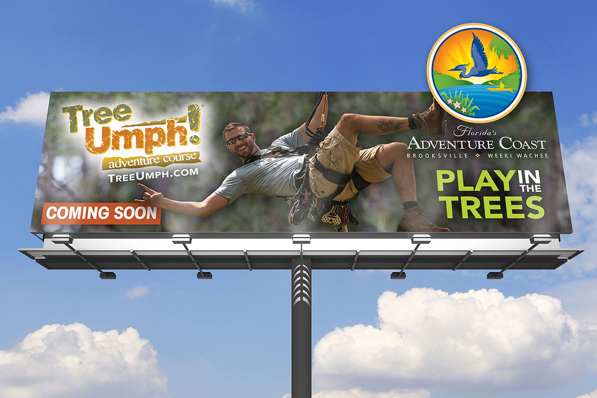 TreeUmph! Hernando County Billboard Design