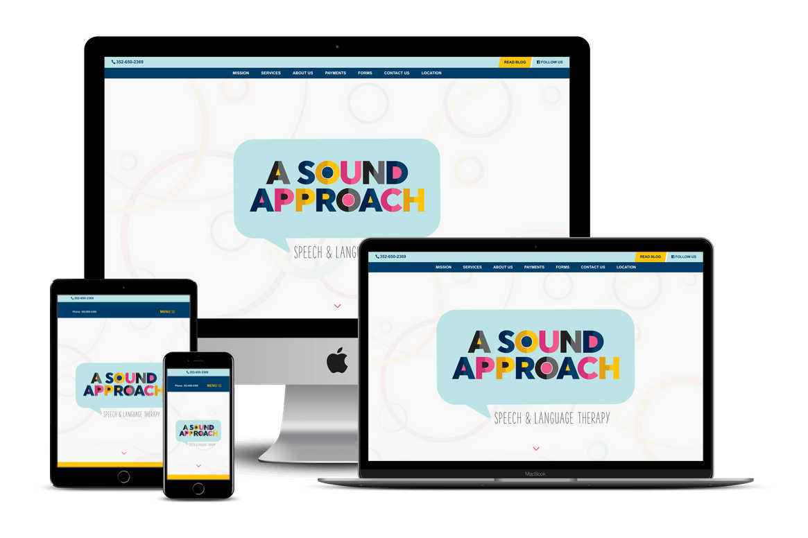 A Sound Approach Speech & Language Therapy — Spring Hill, FL Website Design
